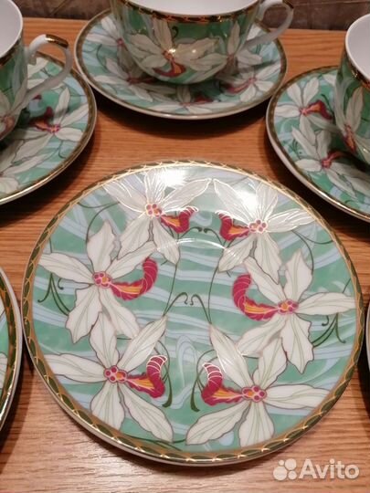 Чайный сервиз на 6 персон