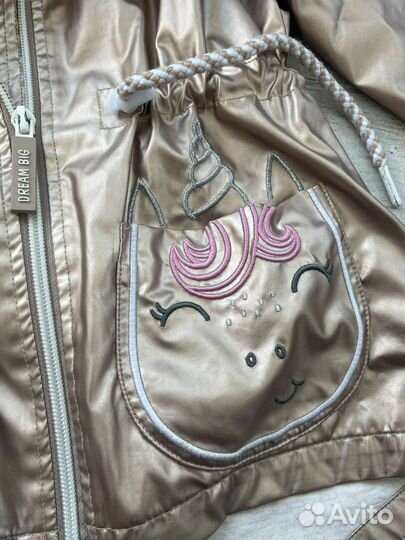 Ветровка для девочки 98