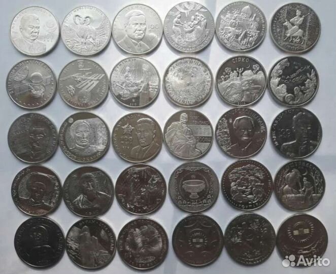 Юбилейные монеты Преднестровья, Казахстана, Украин