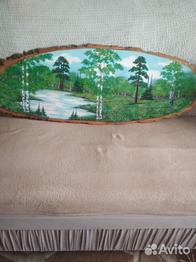 Картина - панно из крошки натурального камня