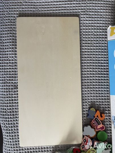 Деревянный сортер с магнитной рыболкой