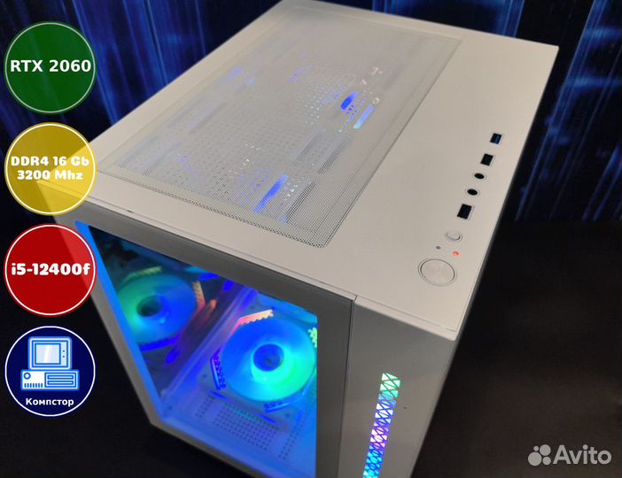 Сборка пк 4к i5-RTX2060-16DDR4-JNV5490683712-H610