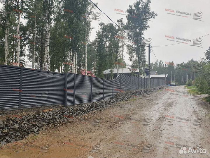 Забор жалюзи