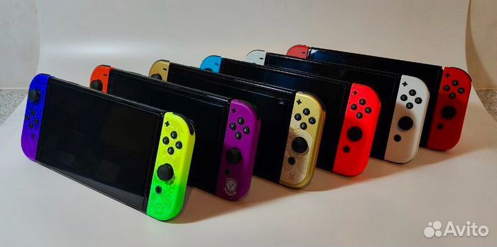 Nintendo switch Oled новые прошитые Гарантия 1 год