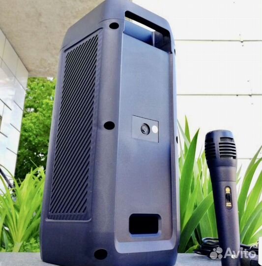 Блютуз колонка мощная с караоке и эквалайзером