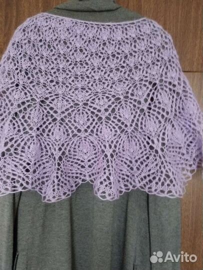 Шаль ручная работа