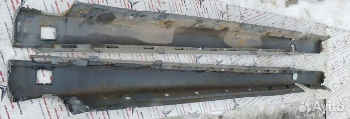 Порог W220 long Mercedes