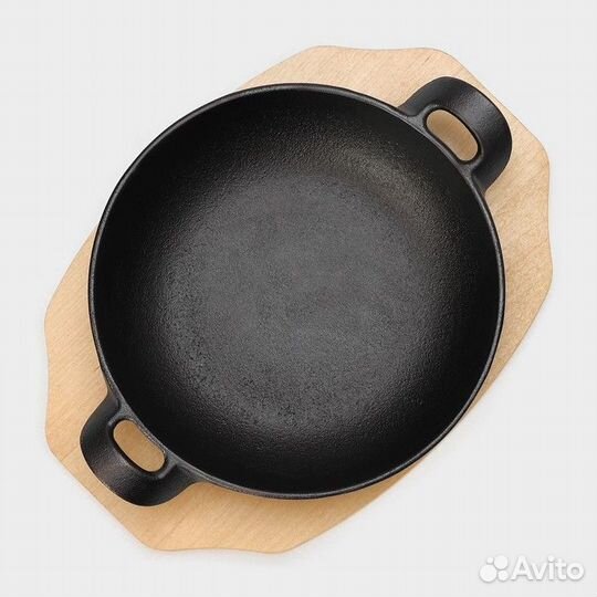 Сковорода чугунная Magma 'Янсан', 21,5x16,5x4,4 см