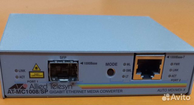 Медиаконвертер Allied Telesyn AT-мс 1008/SP
