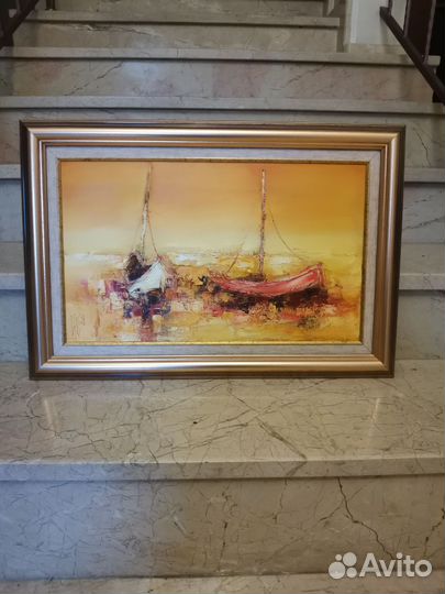 Картина маслом на холсте большая