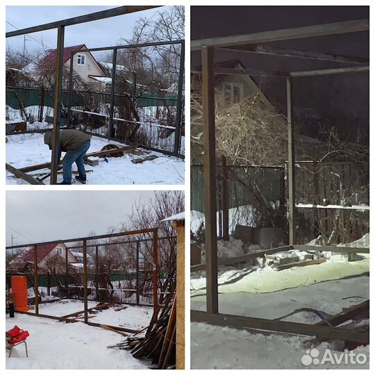 Сварка полуавтоматом с выездом.Сварка аргоном