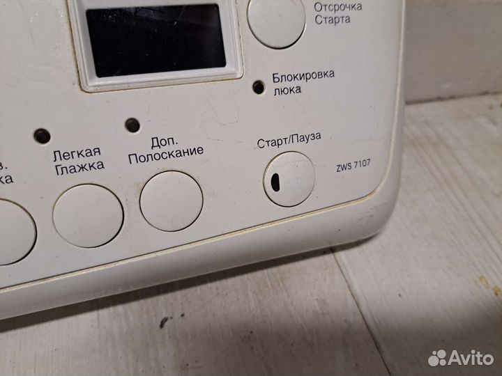 Плата управления стиральной машины,zanussi