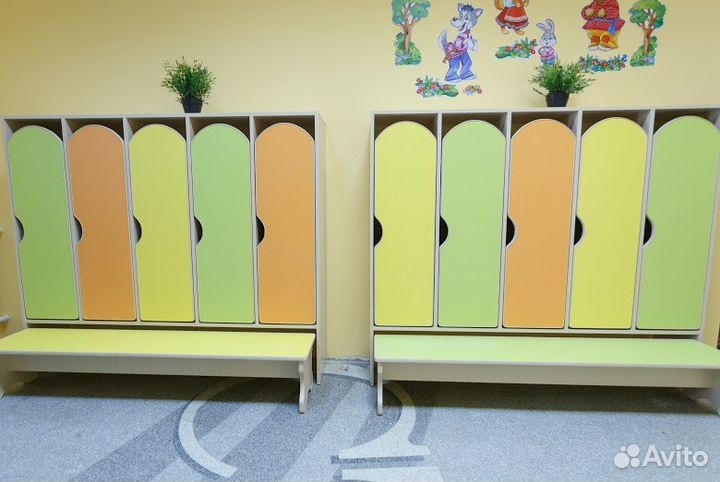 Шкафчики для детских садов