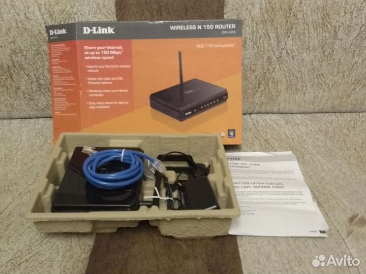Маршрутизатор-роутер D-Link FOR 300