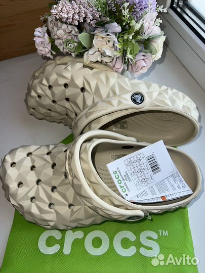 Crocs geometric сабо новая модель 39/40,41