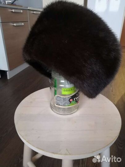 Шапка норковая женская