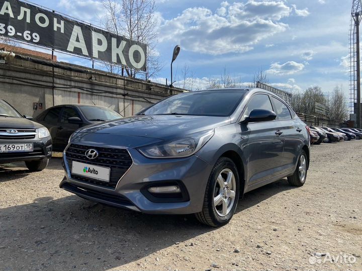 Hyundai Solaris 1.6 AT, 2017, 99 500 км