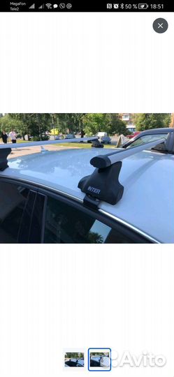 Багажник на Hyandai Solaris аэро