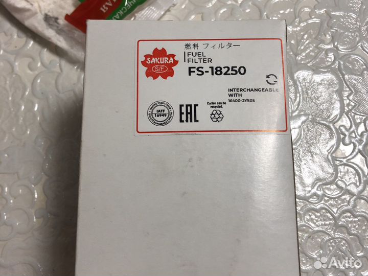 Топливный фильтр на nissan