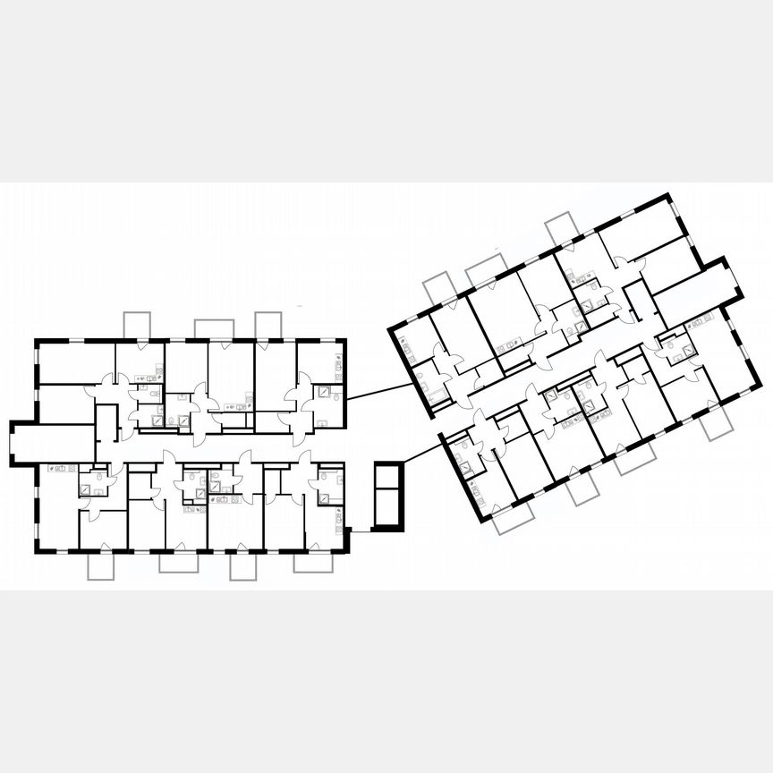 1-к. апартаменты, 43,2 м², 5/6 эт.