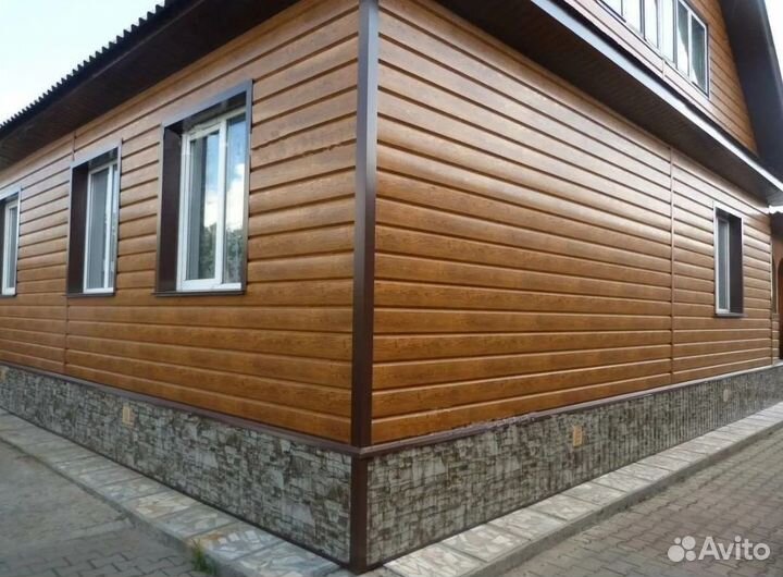 Сайдинг металлический корабельная доска