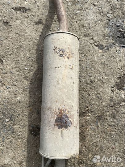 Глушитель volkswagen polo седан 2019