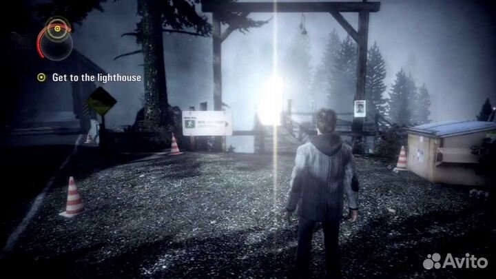 Alan Wake xbox 360 рус.суб б/у