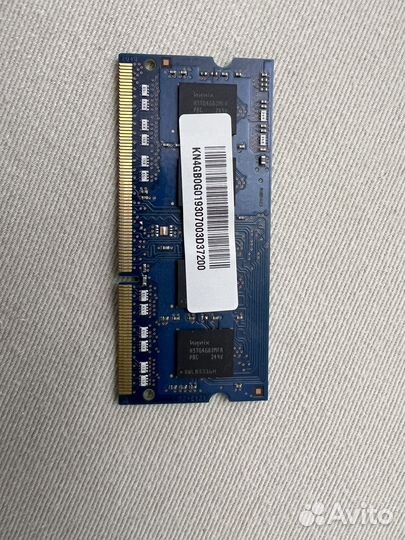 Оперативная память ddr3 для ноутбука 4 гб