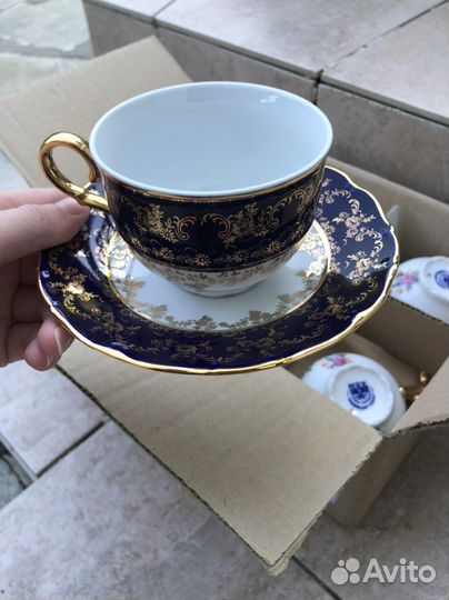 Чешский чайный сервиз