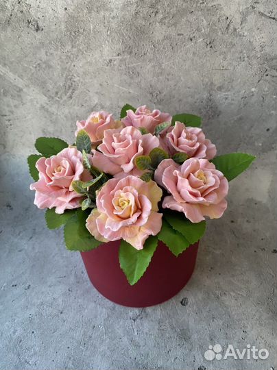 Букет из мыла