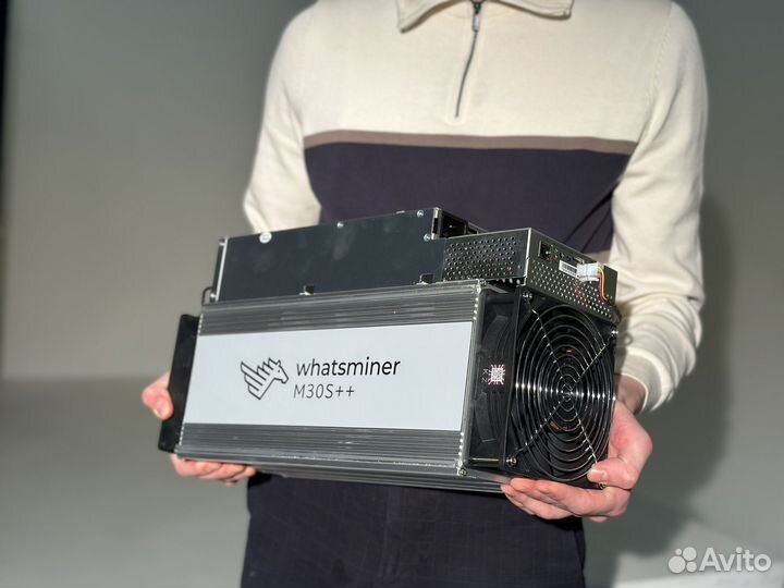 Новый Whatsminer M30s++ 108 Th/s на руках