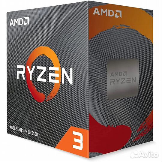 Процессор amd ryzen 3 3100 (Box - с кулером)