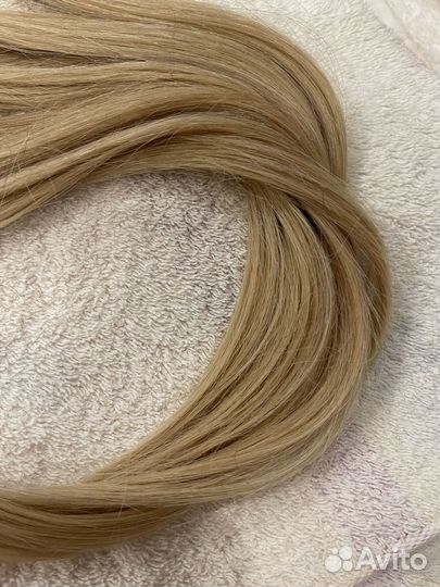 Волосы для наращивания натуральные б/у 60см
