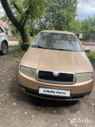 Skoda Fabia 1.4 МТ, 2001, 217 000 км