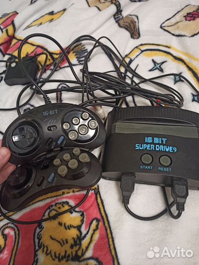 Игровая приставка sega super drive 9