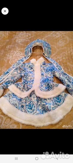 Костюм снегурочки