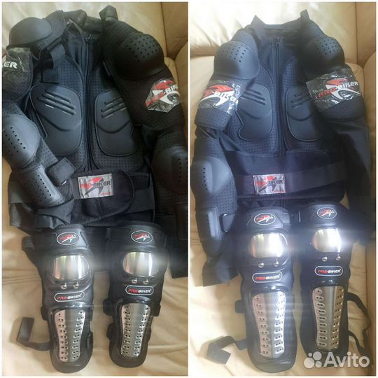 Мото защита черепаха наколенники налокотники