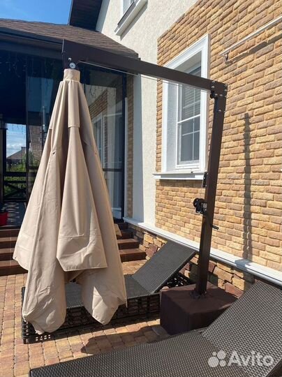 Зонт навес для дачи