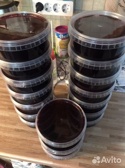 Ягода протертая, варенье урожай 2023