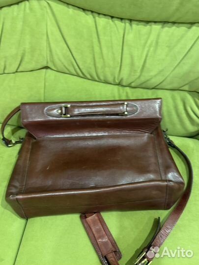 Мужской кожаный портфель