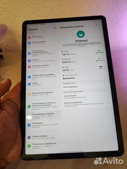 Планшет Samsung galaxy Tab s8 256