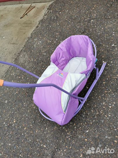 Коляска санки