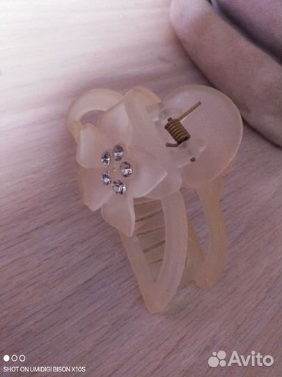 Крабик для волос новый