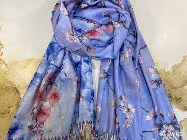 Шарф женский 180*70 кашемир 7 цветов