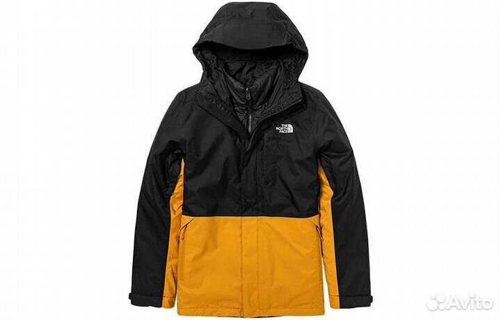 THE north face Down Jacket Men Orange (S)(55)
