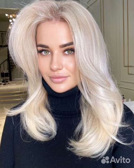 Сливочный блонд, услуги парикмахера