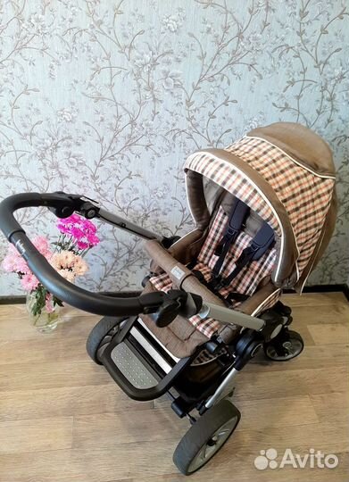Коляска 2 в 1 teutonia подарок конверт из овчины