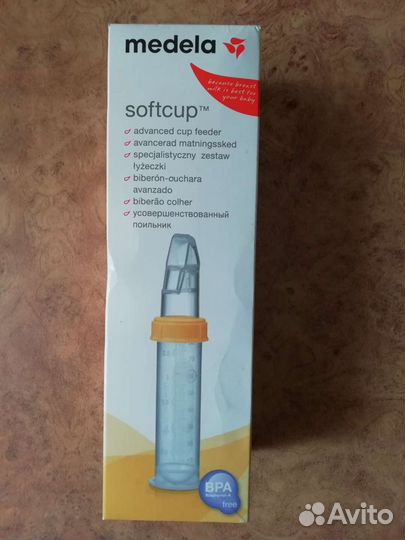 Поильник medela мягкая ложечка сохранение гв