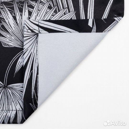 Штора портьерная Этель 'Тропики', на шторной ленте