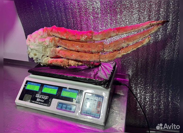 Краб Камчатский, конечности